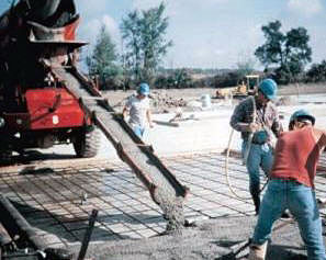 concrete spreading